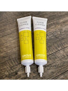 Grove Collaborative Floor Cleaner Concentrate – Lavender & Thyme, 1oz, Set of 2